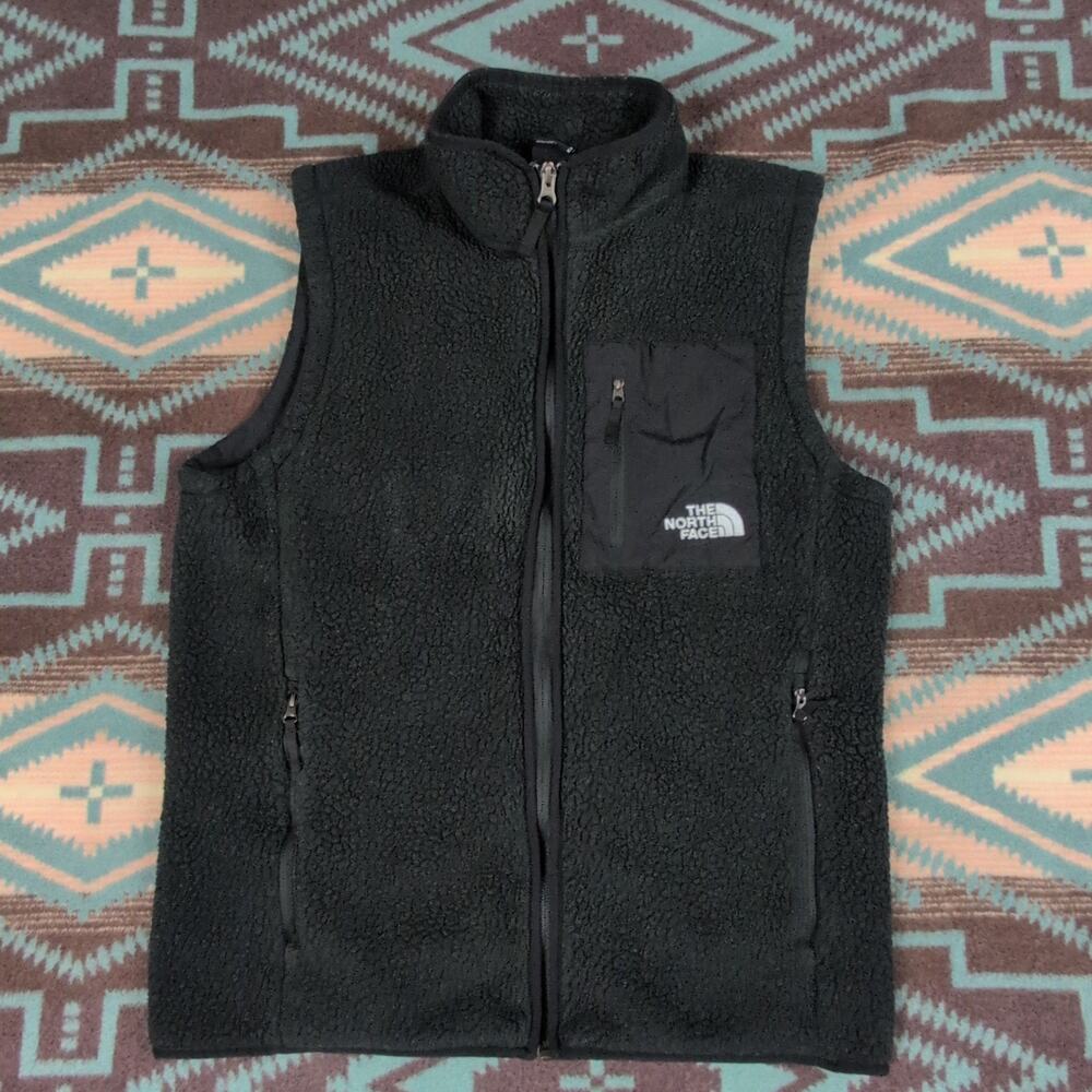 The North Face Men’s North Peak Fleece Vest Full Zip deep pile Medium Gorpcore
